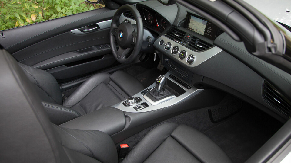 Z4 bærer preg av at det ikke er BMWs nyeste modell.