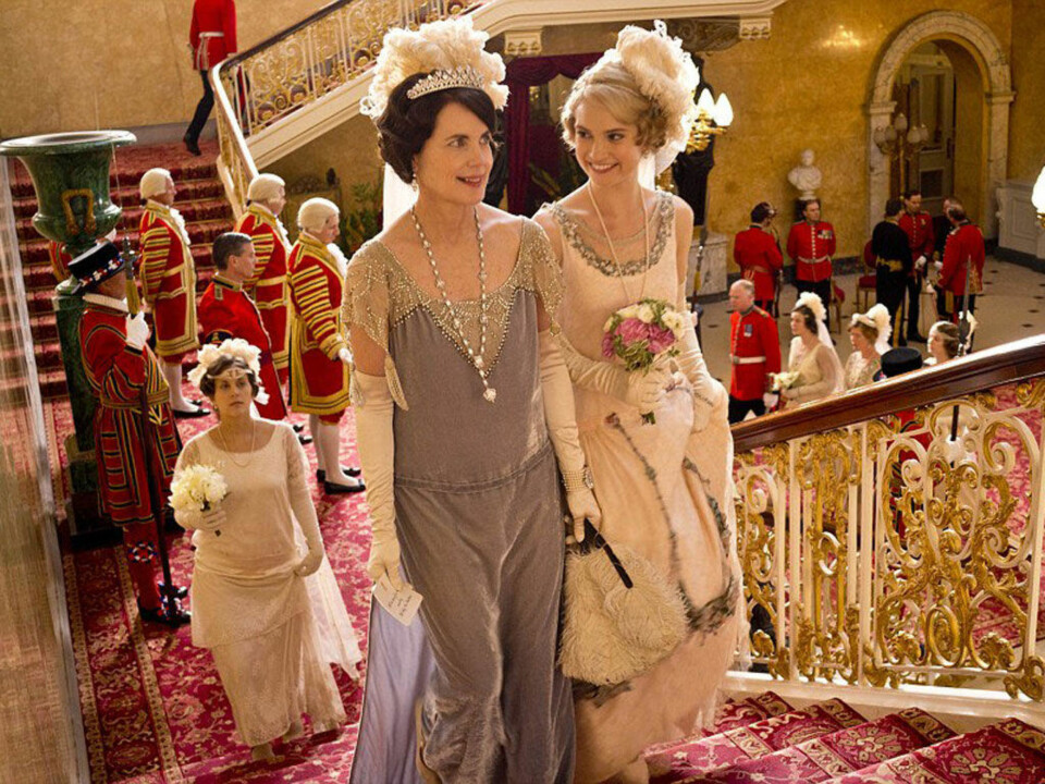 DEILIGE klær, ikke fullt så spennende handling lenger i Downton Abbey.