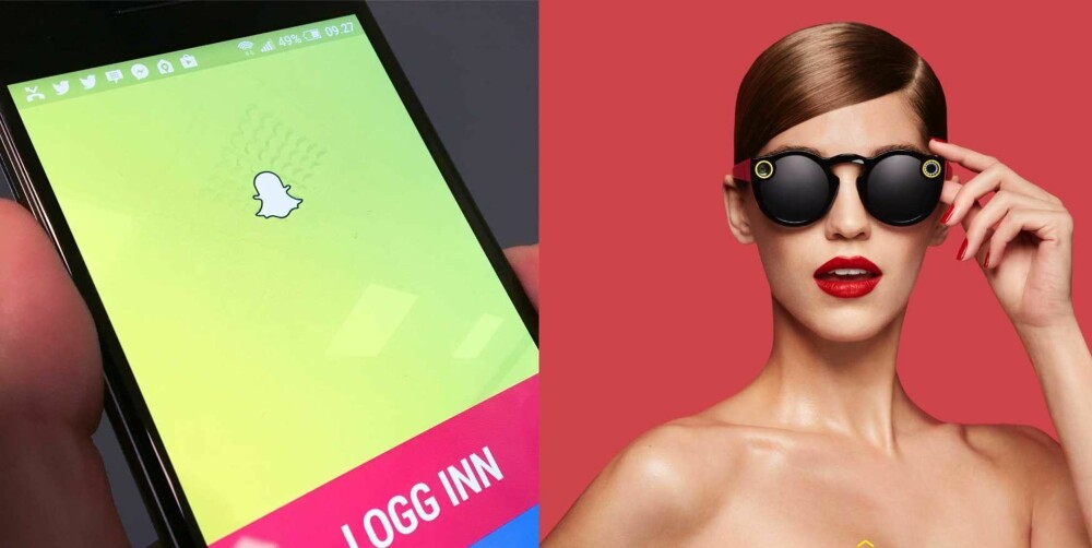 SNAP: Snapchat bytter navn til Snap og lanserer brillene Spectacles.