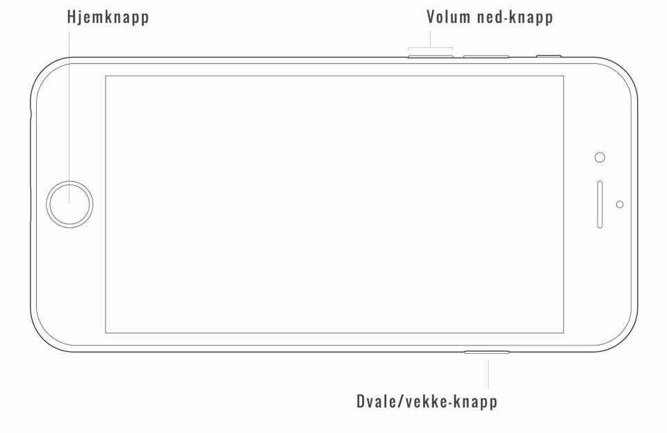 Hard reset: Slik tvinger du iPhone 7 til å starte på nytt