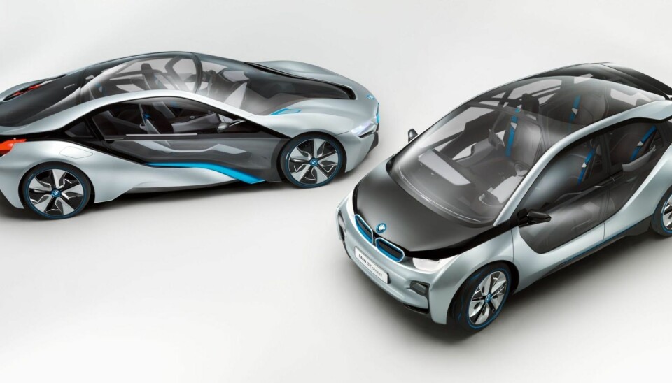 i3 og i8 var langt mer utfordrende i konseptutgaver - og er likevel en av bilene som har vært nærmest konseptbilen når den til slutt kom i butikk.