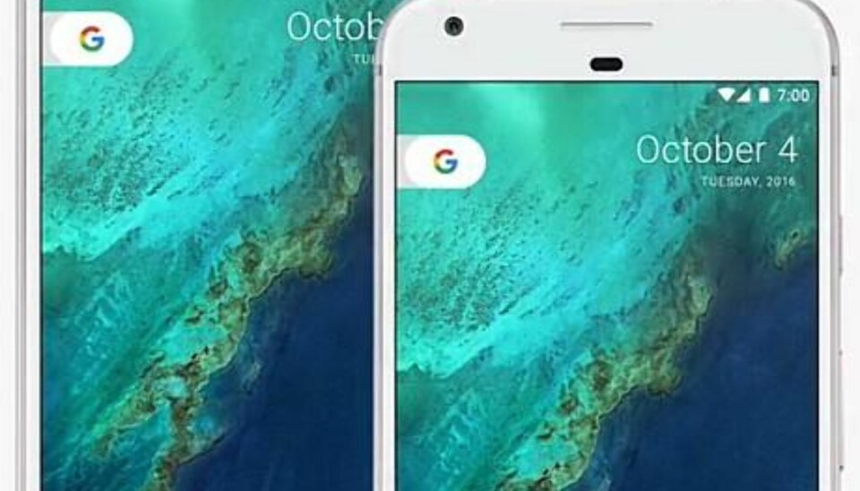 Google slipper mobilen Pixel