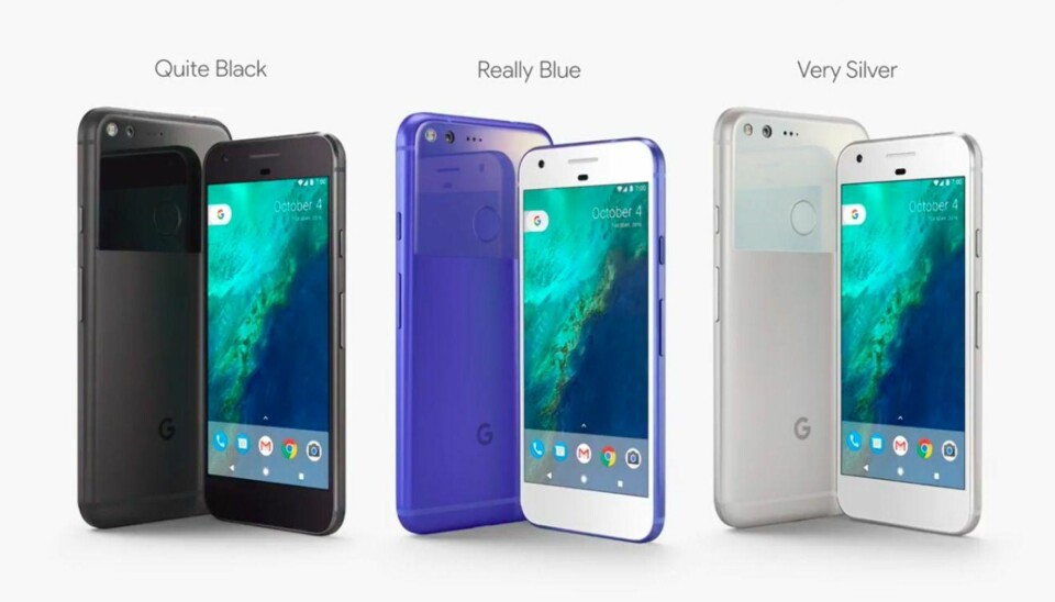 Google slipper mobilen Pixel