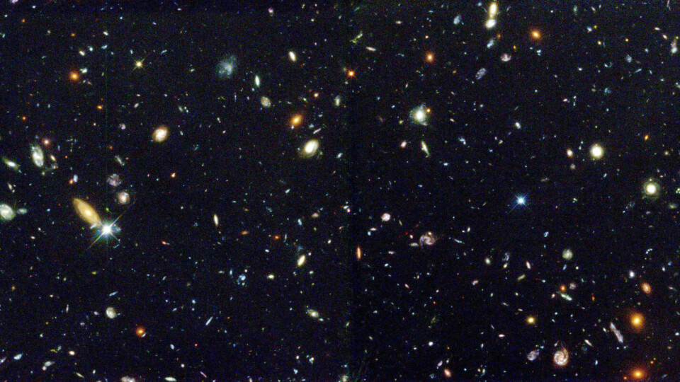 I 1995 rettet NASA romteleskopet Hubble mot en tilsynelatende svart flekk på himmelen. Bildene som kom tilbake skulle forandre astronomien for alltid.