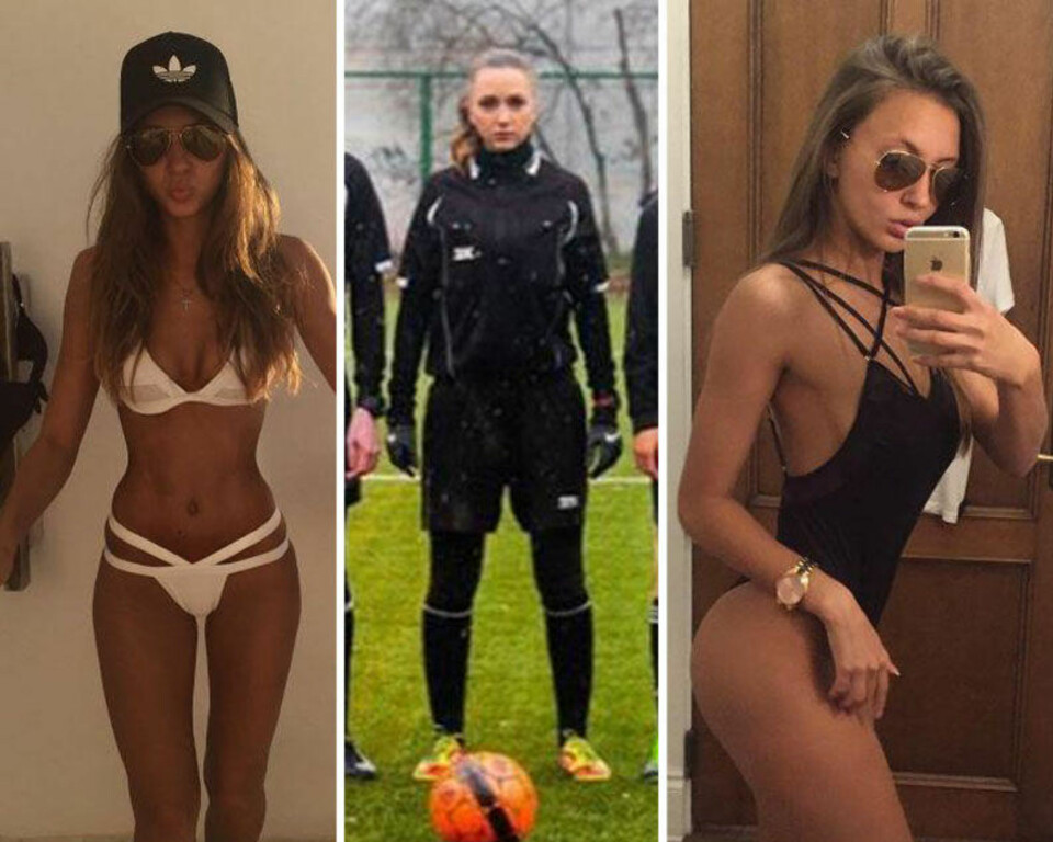 Denne fotballdommeren tar Instagram med storm