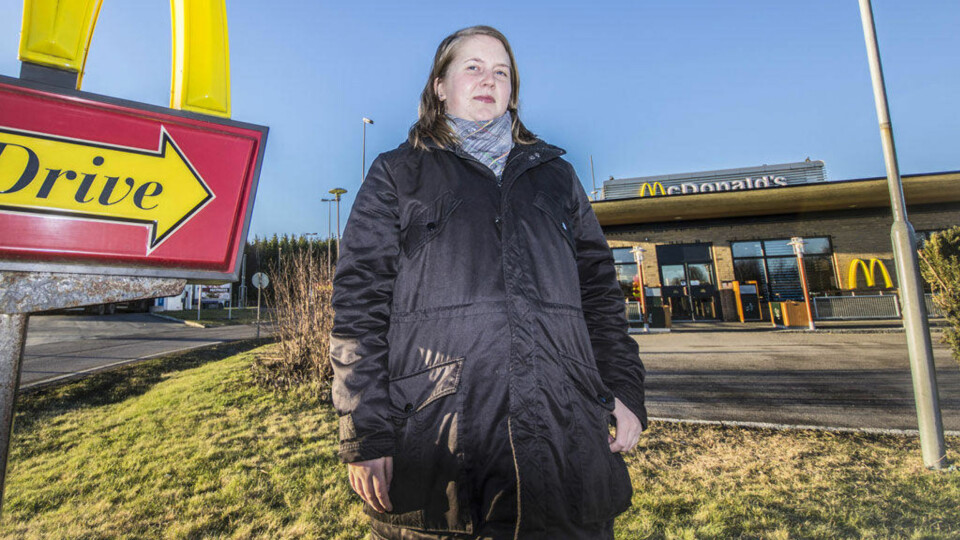 - De ansatte fortsatte bare å selge mat