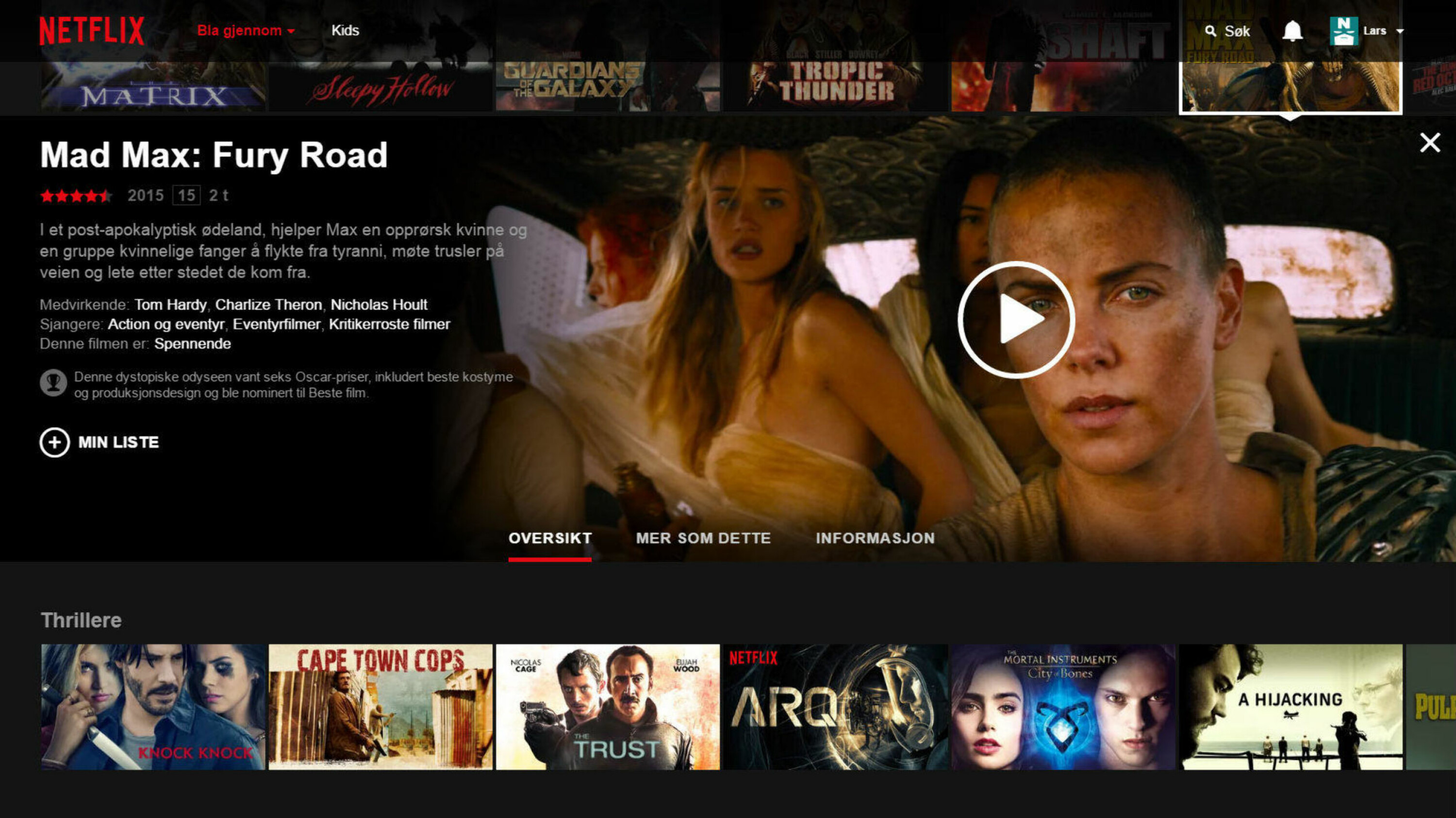 Å bruke Netflix kan være en prøvelse, men det finnes tips og triks som gjør opplevelsen bedre. Klikker du på Informasjon i menyen over ligger det skjult flere valg Netflix sier brukerne ikke kjenner til.
