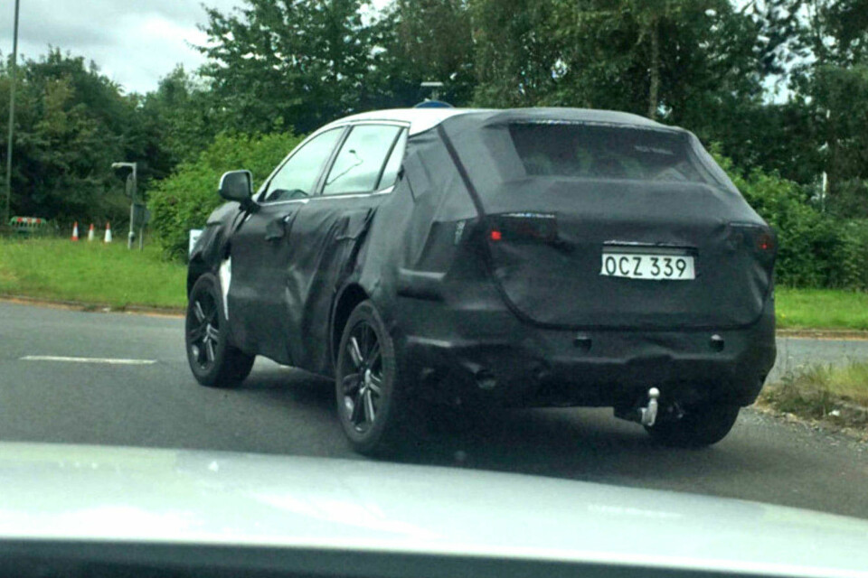 Her er den på test i England, det som etter alt å dømme blir den første modellen ut fra Lynk & Co.