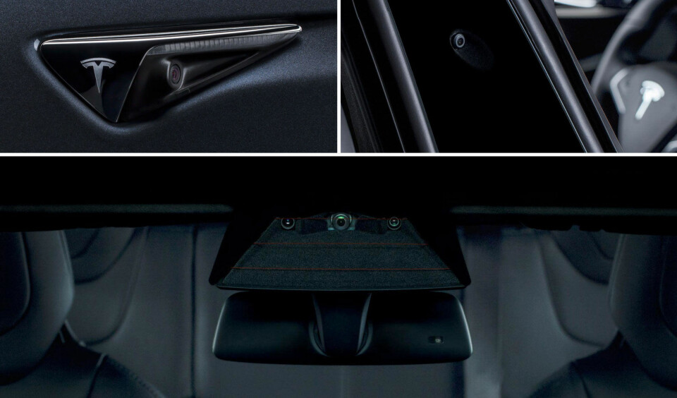 TESLA VISION: Tesla har utviklet nye verktøy for å behandle bildedataene som kommer fra kameraene plassert rundt bilen. Ifølge selskapet dekonstruerer Vision omgivelsene rundt bilen mer pålitelig enn det som er mulig med klassiske teknikker.