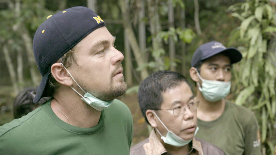 FØR SYNDEFLODEN: Hollywood-stjernen Leonardo DiCaprio er FN-ambassadør i klimadebatten. Han har laget en dokumentarfilm der han reiser verden rundt for å se på utfordringene vi står overfor. Resultatet skremmer han.