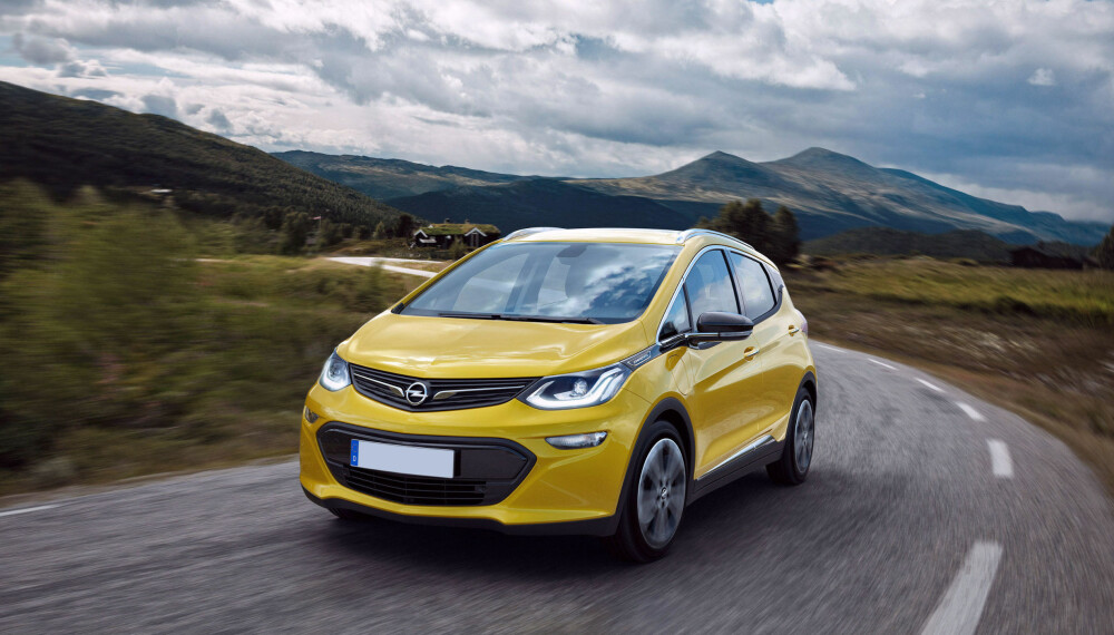 Opel satser hardt på Norge med Ampera-e.