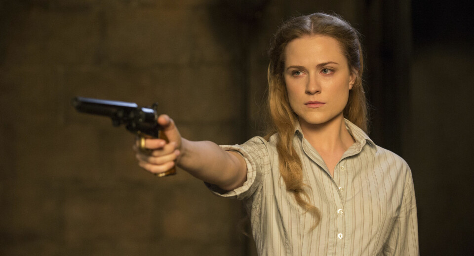 KRAFTSALVE: Femte episode av av Westworld har fått tittelen Contrapasso. Den ble tilgjengelig i Norge mandag 31. oktober, og er allerede den mest omtale episoden i serien på grunn av en fire minutter lang sexorgie.