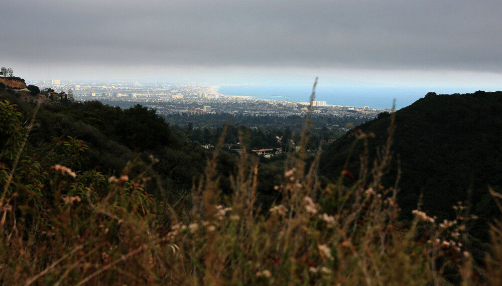 FLOTT UTSIKT: Fra Murphy Ranch kan man se ut over havet og ned til Santa Monica og Venice Beach.