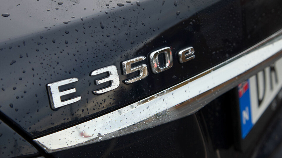 Test: Mercedes E-klasse E350e Plug-in hybrid