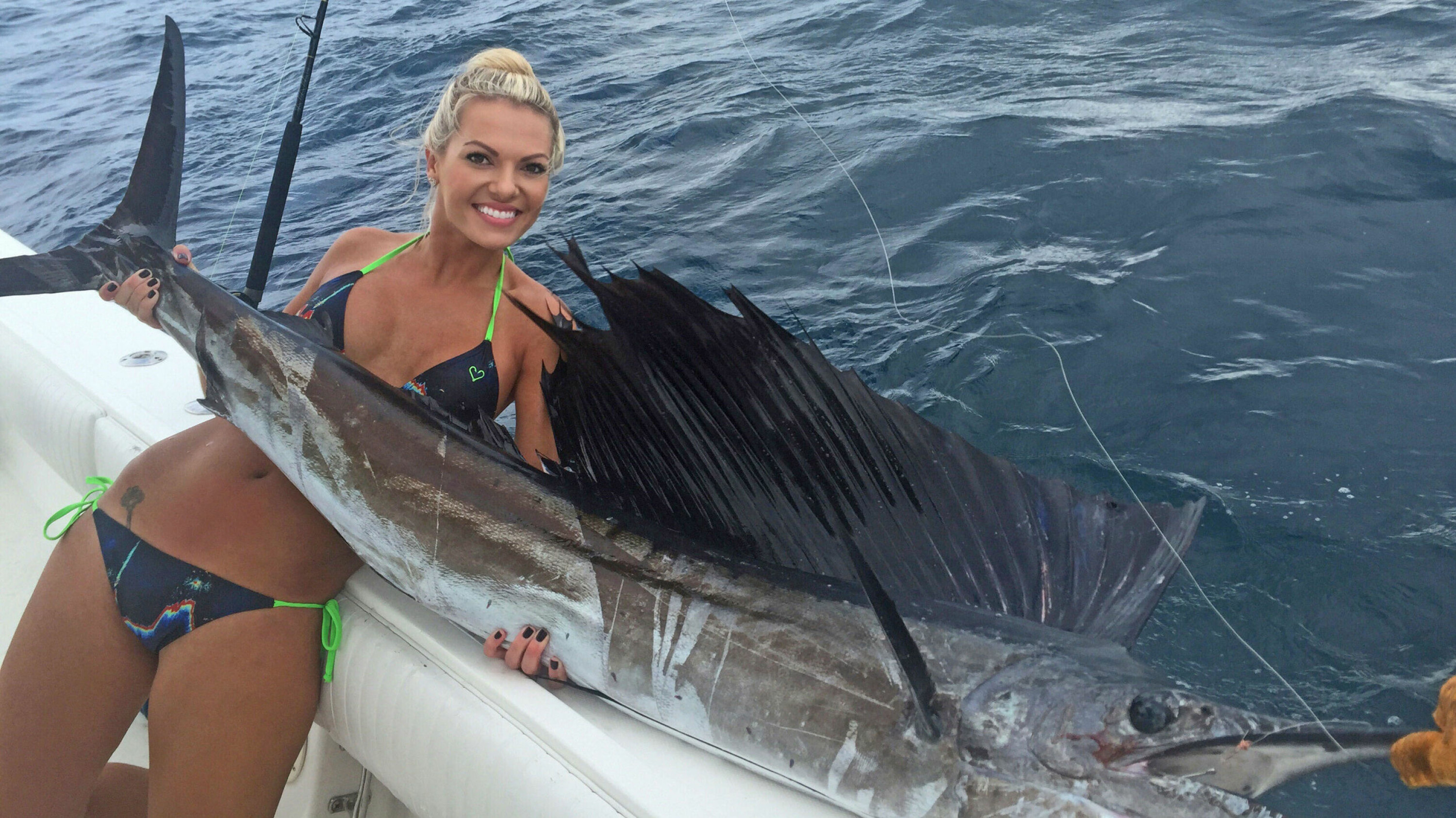 Michelle Dalton fra Florida får mange invitasjoner til fisketurer ...