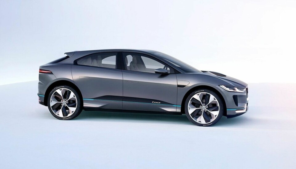 Jaguar avduker elbilen I-Pace