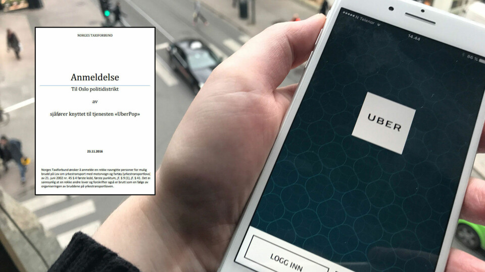 Norges taxiforbund mener de har identifisert og avslørt lovbrudd blant 105 Uber-sjåfører i Oslo. De håper også at skattemyndighetene skal skaffe seg full oversikt over norske sjåfører.