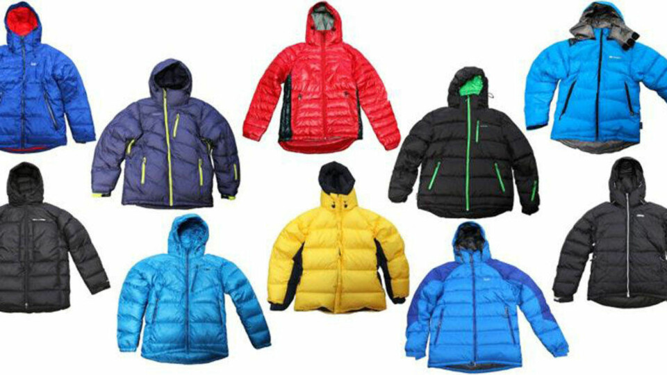 Sjekk hvilken av de ti dunjakkene som er best