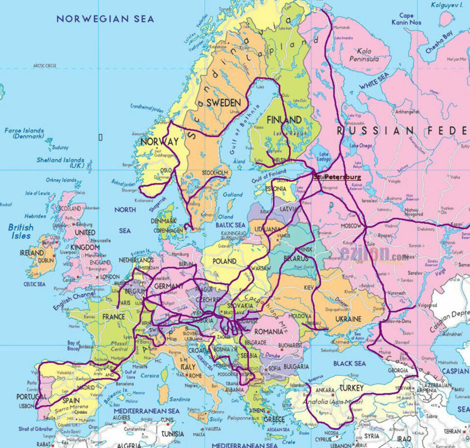 Haiket 70.000 kilometer på to år