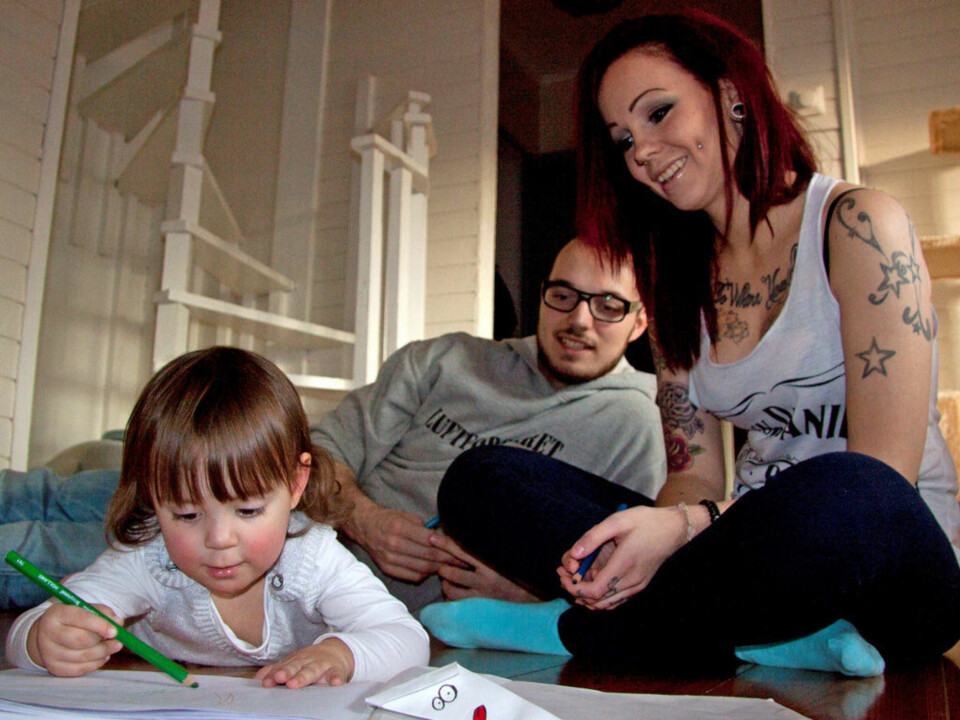 - På tide med en mamma med piercing