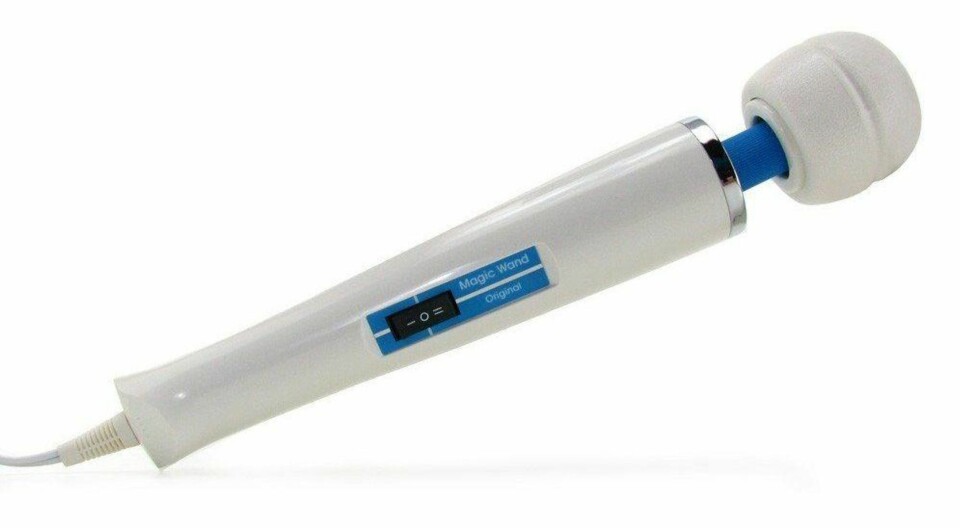 POPULÆR SAK: Vibratoren Magic Wand er en av Sinfuls mest populære sexleketøy for kvinner. Den ble blant annet kjent gjennom TV-serien 'Sex og singelliv'.