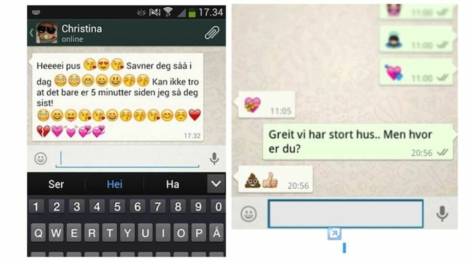 - Det smalt umiddelbart og det tok livet av nyforelskelsen overraskende fort