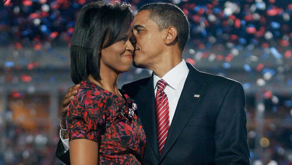 MICHELLE OBAMA har vært sammen med Barack i årevis.