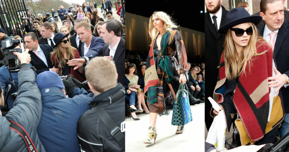 Cara Delevingne stjal showet