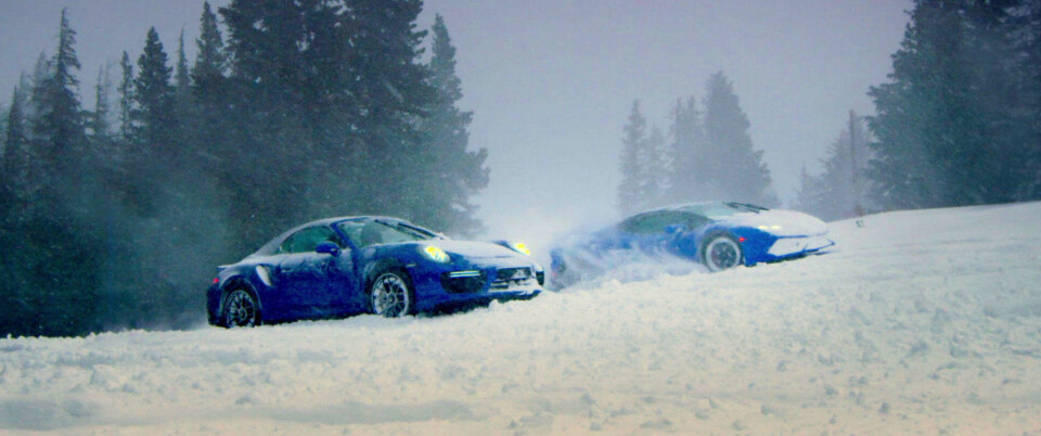 NY TOP GEAR-TRAILER LOVER GODT: Fra Pac-Man med søppelbiler til snøkjøring med superbiler.