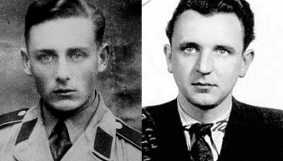 Helmut Oberlander (t.v.) og Algimantas Dailide.