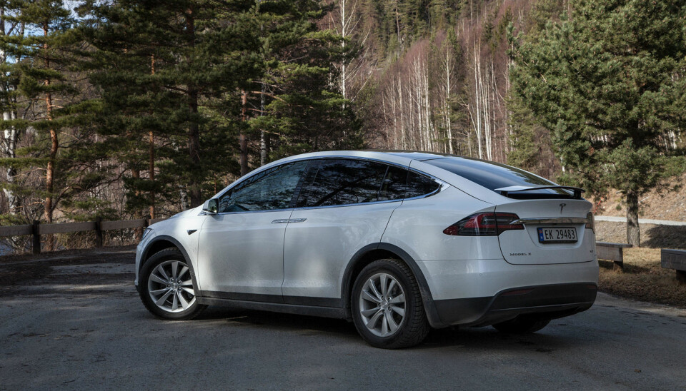 Test: Tesla Model X 90D rekkevidde