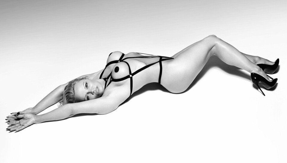 Pamela Anderson overlater lite til fantasien i frekk bondagebildeserie