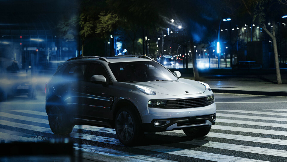 Slik ser den første modellen fra Lynk & Co ut. Den er ventet til Europa og sannsynligvis også Norge i 2018.