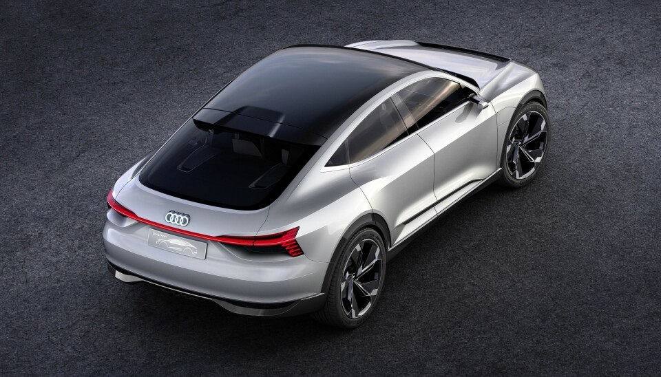 Audi avduker elbilen e-tron Sportback