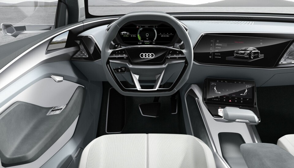 Audi avduker elbilen e-tron Sportback