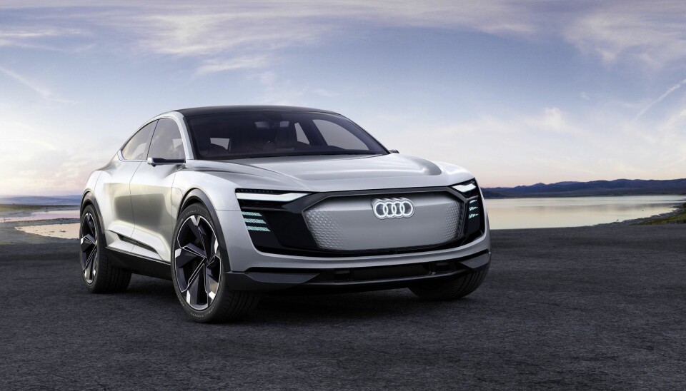 Audi avduker elbilen e-tron Sportback