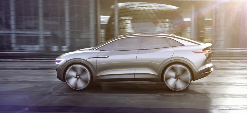 Elbilkonseptet I.D. Crozz er en crossover med 4x4 og innvendig størrelse som VW Tiguan. Med en rekkevidde på 45 mil, kan denne fort bli en favoritt blant nordmenn.