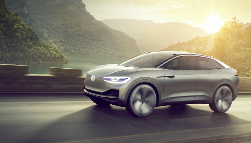 Volkswagen avduket elbilen I.D. Crozz