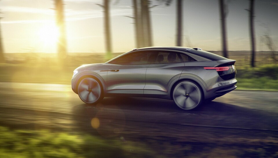 Volkswagen avduket elbilen I.D. Crozz