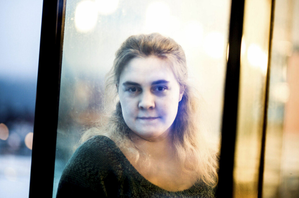 BEDRE: Stine Eriksen (27) har slitt med selvskading, men nå har hun det mye bedre. - Jeg fokuserer mest på det som er bra i livet, sier hun.