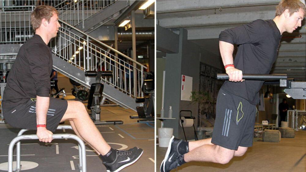 TRENING MED EGEN VEKT: Personlig trener Ulrik Ask Fossum gir deg tips og råd til hvordan du kan bli sterkere med kroppsvekttrening.