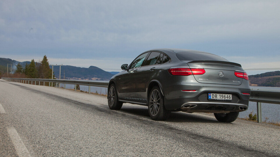 HØY RÅTASS: GLC43 Coupe er en virkelig råtass av en modifisert SUV.