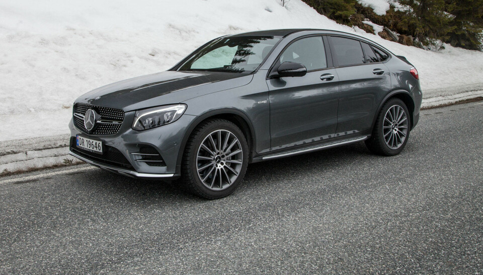 Coupé i SUV-format. Det er noe snedig elegant over det hele.
