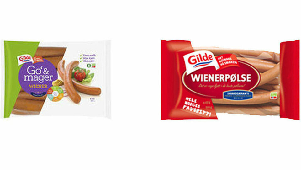 - Den «sunnere» varianten inneholder jo mer salt og mindre kjøtt?
