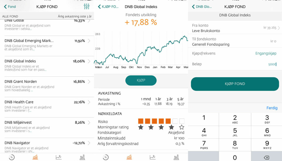 Å investere i en lang rekke fond gjøres nå nesten like enkelt som å overføre penger i Vipps.