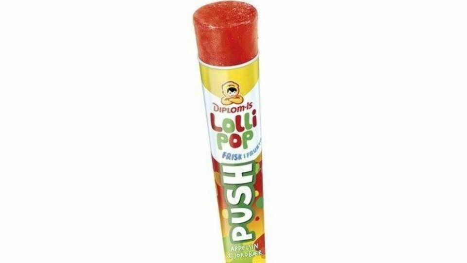 - Denne isen smakte marsipan!