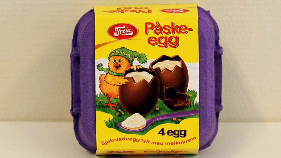 Fortsatt palmeolje i påskekosen