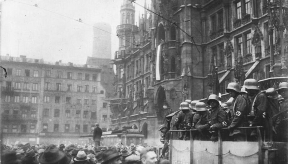 Hitler-Putsch, München, Marienplatz