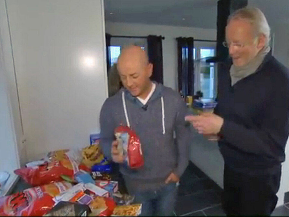 TRENGER HJELP: Eyvind Hellstrøm er usikker på om han kan hjelpe Kim Åge med å bli kvitt sukkeravhengigheten.