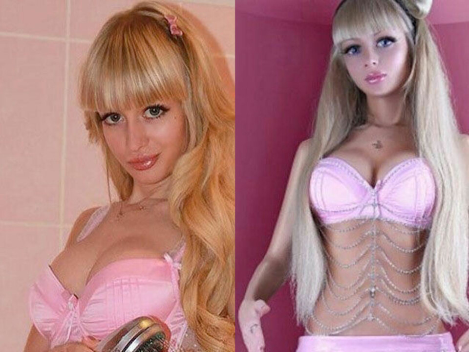 Slik ser «barbiedukka» ut uten sminke